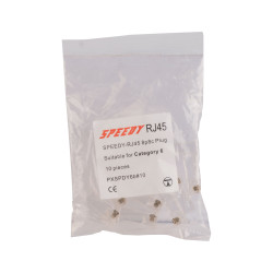 TUK Ltd SPEEDY RJ45 Cat 6 UTP b plug bag of 10
