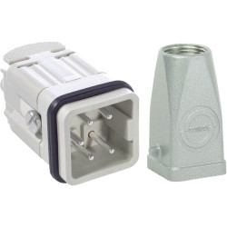 LAPP EPIC&#xAE; KIT H-A 4 SS MTG M20 4P M Metal Straight Entry Housing