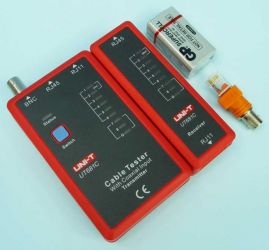 TESTER LAN 5-KAT. UT-681C RJ45/RJ11/BNC