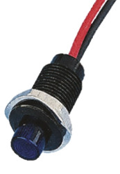 Kontrolka 12V ac, niebieska 10.2mm LED Wyprowadzenia Oxley