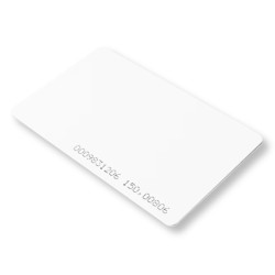 Karta RFID 125kHz UNIQUE TK4100 zbliżeniowa z numerem wewnętrznym