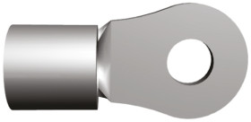 Zacisk oczkowy rozmiar przewodu 6.6mm² Ø , M2.5 (#4) nieizolowany średnica wew 3.02mm TE Connectivity