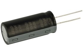 Kondensator; elektrolityczny; 100uF; 450V; KJ; KJ2W101MNN1840; fi 18x40mm; 7,5mm; przewlekany (THT); luzem; Elite; RoHS