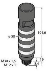 Sygnalizator łączony Turck TL50BLBGYRAOSIQ