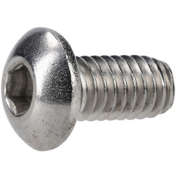 R-TECH 337478 M4 X 8 Hex Socket Button Screws A2 ST/ST - Pack Of 100