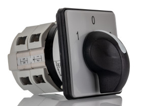 Przełącznik krzywkowy 3-pozycyjny RS PRO DP 1 60° 80A 690V ac