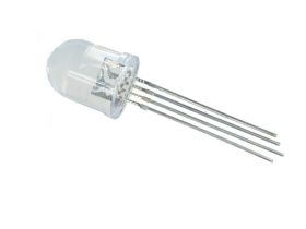 Dioda LED 10mm RGB W.A CLEAR