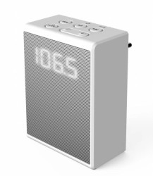 RADIO FM BS-817 W wyświetlacz cyfrowy LED białe ART funkcja bluetooth