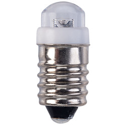 TruOpto OPS6-W5DK86A1B 6V White LED Bulb 100&#xB0; MES Base