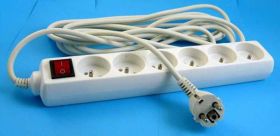 PS-6xGN+Z+WYŁ. 5,0mb ELGO PRZEDŁUŻACZ