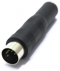 VITALCO ADAPTER WTYK DIN 5P / GNIAZDO JACK 6,3 PRZEJŚCIÓWKA DIN JACK 6.3
