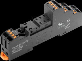 7760056365 D-series DRI relay base for 2 changeover contacts