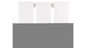 S.1/B.1/B.3/B.7 Glas Klawisz Do Łącznika 3-Krotnego Śnieżnobiały 16651909