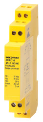 Zabezpieczenie przeciwprzepięciowe 1, 3-fazowy, 20kA, 30V (Volts), montaż Szyna DIN RS-3, Socomec SURGYS