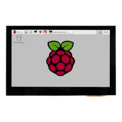 Ekran dotykowy B pojemnościowy LCD 4,3'' IPS 800x480px HDMI + USB dla Raspberry Pi 4B/3B/3B+Zero - Waveshare 15932