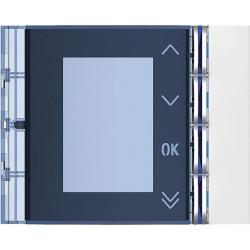 SFERA Plakietka modułu z wyświetlaczem biała 352502