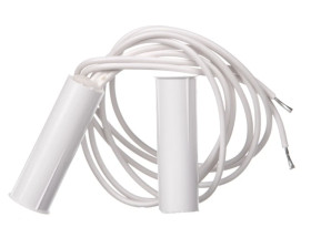 Czujka kontaktronowa wpuszczana magnetyczna biała K-2