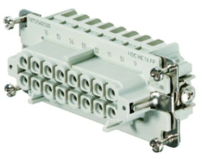 Wkład do złącz przemysłowych HDC HE 16 FP 1873560000