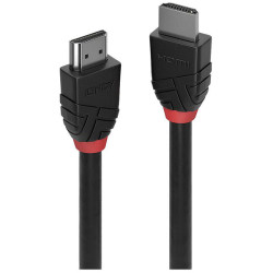 LINDY 36468 HDMI Cable Black 10m 4K UHD HDMI-A plug to HDMI-A plug
