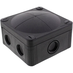 Wiska 10105603 Junction box (L x W x H) 95 x 95 x 60 mm Black IP66/IP67