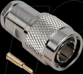 TNC plug for Aircell7, soldered version