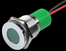 Q16F3CXXG24E Indicator LED, 24 V DC, 16 mm, wired, green/BrC