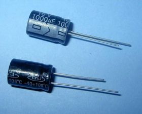 1000uF/16V 100SZT DRU 10x15 105° LEA ELK