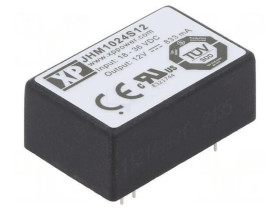Przetwornica DC/DC 10W 18-36VDC / 12VDC 833mA JHM1024S12