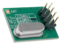 RFM02T433D Hybrydowy nadajnik FSK 433.9 MHz (HOPE MICROELECTRONICS), zasilanie: 2.2...5.4V DC (THT)