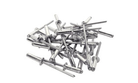 Nit średnica 3.2mm , materiał: Aluminium Zestaw nitów średnica otworu 3.3mm długość 8mm