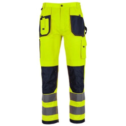 Spodnie robocze ostrzegawcze BASIC NEON LINE żółty XL STALCO S090151646
