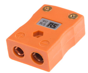 Złącze termoparowe Złącze termoparowe RS PRO do Termopara typu R/S Standardowy