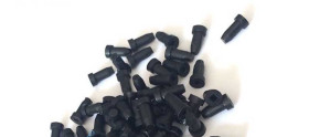 9x3mm Black Rubber Shaft Sleeve - 80 pcs
