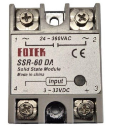Przekaźnik półprzewodnikowy Fotek SSR-60DA