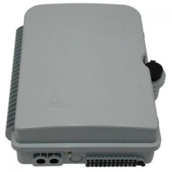 Mufa przełącznica światłowodowa podwieszana FO na 24 adapterów SC simplex 2:24 ( 2 wejścia, 24+1 wyjść ) z tackami ( 24 spawów )