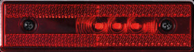 0100-1053 Trailer - outline light fixture, LED, rectangular, red