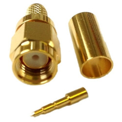 Wtyk SMA zaciskany na przewód koncentryczny RG58