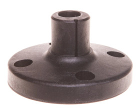 Podstawa stopa do rurek do 400mm do kolumn sygnalizacyjnych tworzywo czarna 8WD4308-0DB