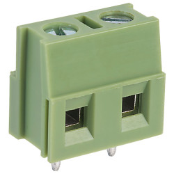 TruConnect 213017 2 Way 15A 300V Rising Clamp Terminal Block 7.5mm