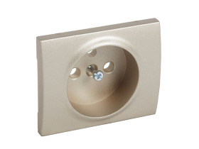 SISTENA LIFE Plakietka Titan gniazda pojedyncze 2p+z 771427 LEGRAND