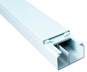 Kanał elektroinstalacyjny MKE 18/50 z 1 przegrodą - /2m/ 111301T /10szt/