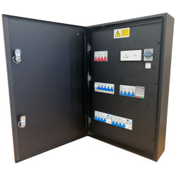 matt:e ARD-2-32-TP-R-SPD EV Connection unit, 2x 32A TPN Type A RCBO &#x2B; SPD