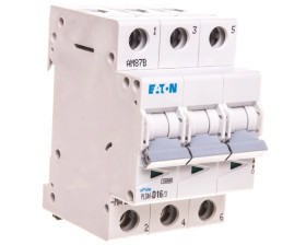 Wyłącznik nadprądowy 3P D 16A 10kA AC PLSM-D16/3-MW 242497
