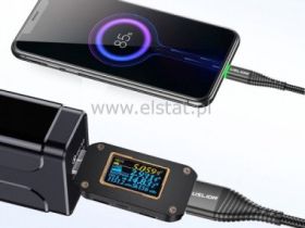 Kabel WT USB - WT USB typ C 1m (2.0) + oplot+ LED