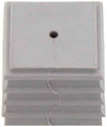 CONTA-CLIP 28696.6 Element uszczelniający KDS-DE 2 GR, (D x S x W) 20.3 x 20.3 x 17.7 mm, termoplastyczny elastomer, 1 s