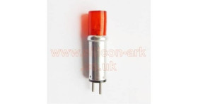 NSN 6240-00-764-5205 red neon cartridge lamp - CML