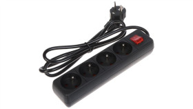 Listwa Zasilająca Pr-1.5M-4G-Sw/B (4 Gniazda) 1.3M