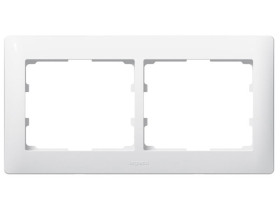 SISTENA LIFE Ramka Arctic 2 podwójna pozioma 771002 LEGRAND