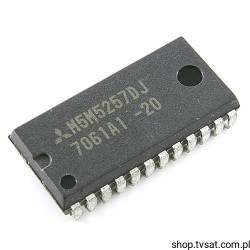 M5M5257DJ-20L CMOS SRAM 256kBit SMD-SOJ24 MITSUBISHI