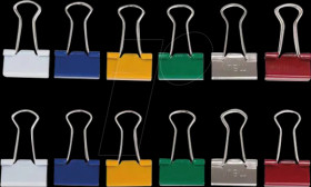 2141699 Multi-purpose clips, 15-mm width, 12 pieces